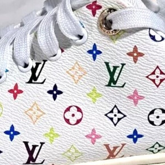 LV Monogram sneakers Size 40 Fit 8-8.5* - Picture 6 of 13